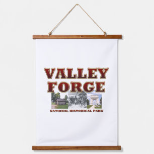 ABH Valley Forge Wandteppich Mit Holzrahmen