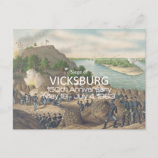 ABH Vicksburg Postkarte (Vorderseite)