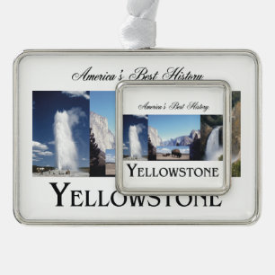 ABH Yellowstone Rahmen-Ornament Silber
