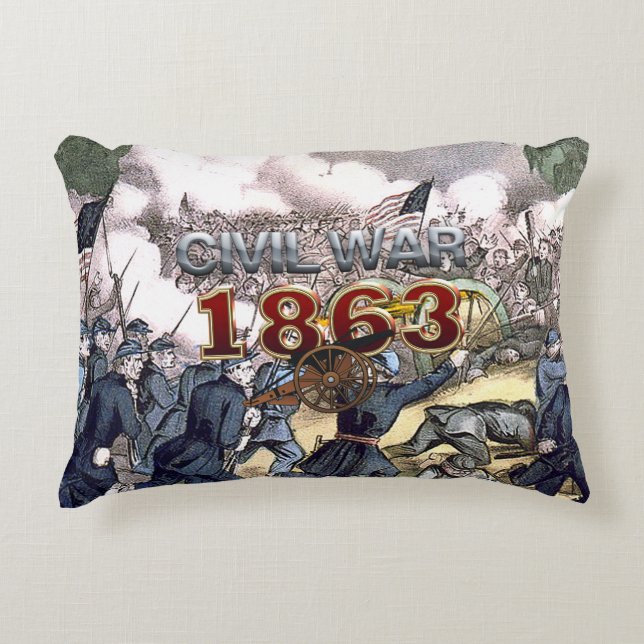 ABH ziviler Krieg 1863 Zierkissen (Vorderseite)