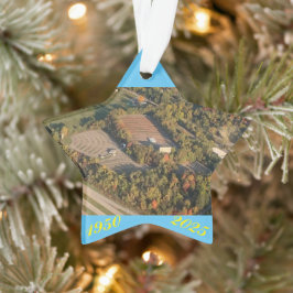 Abhängiges Laufwerk im 70jährigen Star-Ornament Ornament