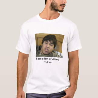 Abhay Hukku Fan-Shirt T-Shirt
