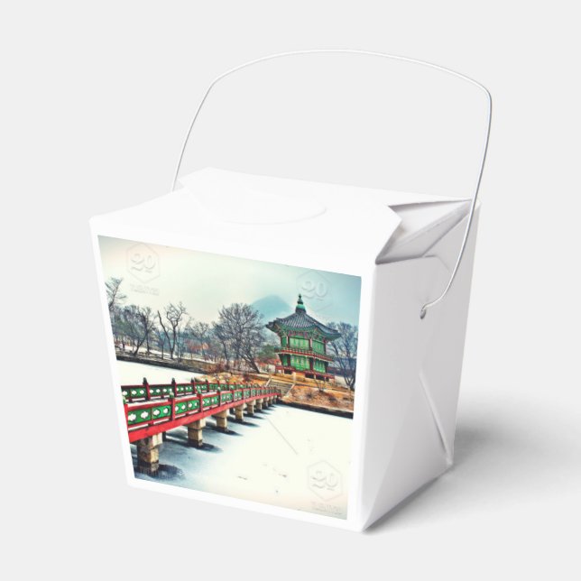 Abholbox für asiatische Küche Geschenkschachtel (Vorderseite)