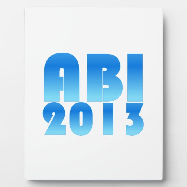 ABI 2013 FOTOPLATTE (Vorderseite)