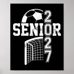 Abi 2027 Fußball Senior 27 Spieler Team Abschluss Poster