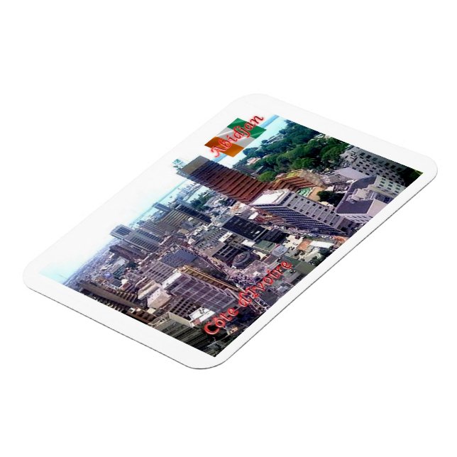 ABIDJAN - MAGNET (Linke Seite)