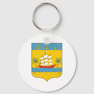 Abidjan-Wappen Schlüsselanhänger