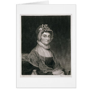 Abigaïl Adams, gravé par G.F. Storm (fl.c.1834)