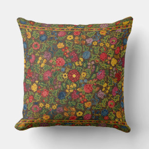 Abigail Goodwin Vintage 1745 Blumenstickerei Kunst Kissen
