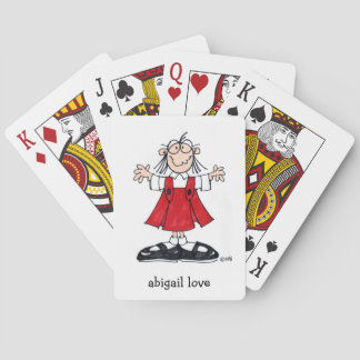 ABIGAIL-LIEBE-PLATTFORM DER SPIELKARTEN