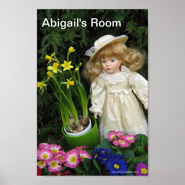 Abigail-Raum Poster (Vorne)