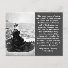 Abigail Scott Duniway Oregon Suffrage Leader Postkarte