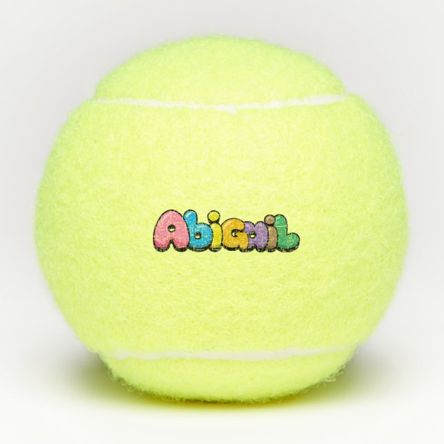 Abigail Tennisbälle (Vorderseite)