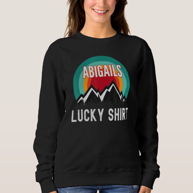 Abigails Lucky Sweatshirt (Vorderseite)