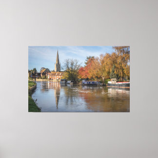 Abingdon-Landschaft Leinwanddruck