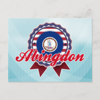 Abingdon, VA Postkarte