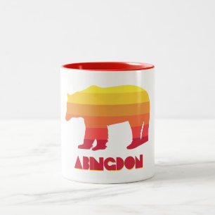 Abingdon Virginia Rainbow Bear Zweifarbige Tasse