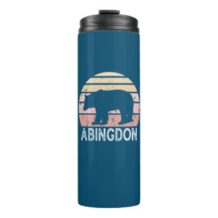 Abingdon Virginia Retro Bär Thermosbecher