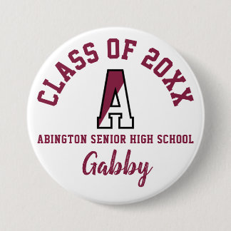 Abington High School Button Logo Custom