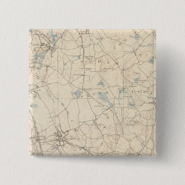 Abington, Massachusetts Button (Vorderseite)