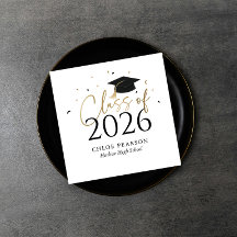 Abitur 2026 Servietten Abschlussjahrgang 2026 Serv