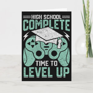 Abitur Abschluss Zeit zum Levelaufstieg Videospiel Karte