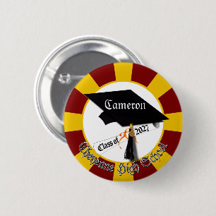 Abitur-Diplom Abschlussklasse 2027 Button