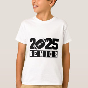 Abiturient 2025 Football-Absolvent der High School T-Shirt