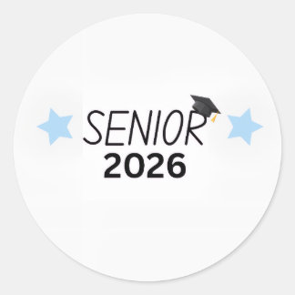 Abiturient 2026 Aufkleber Abschlussjahrgang 2026 