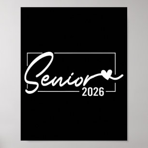Abiturienten 2026 Abschlussjahrgang 2026 Senior 20 Poster