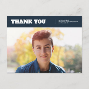 Abiturjahrgang 2019   Foto Abitur Dankeschön Postkarte
