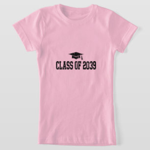 Abiturjahrgang 2039-Shirt Varsity-Abschluss-Shir T-Shirt