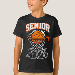 Abiturklasse 2026 Abschluss Senior 26 Basketball T-Shirt