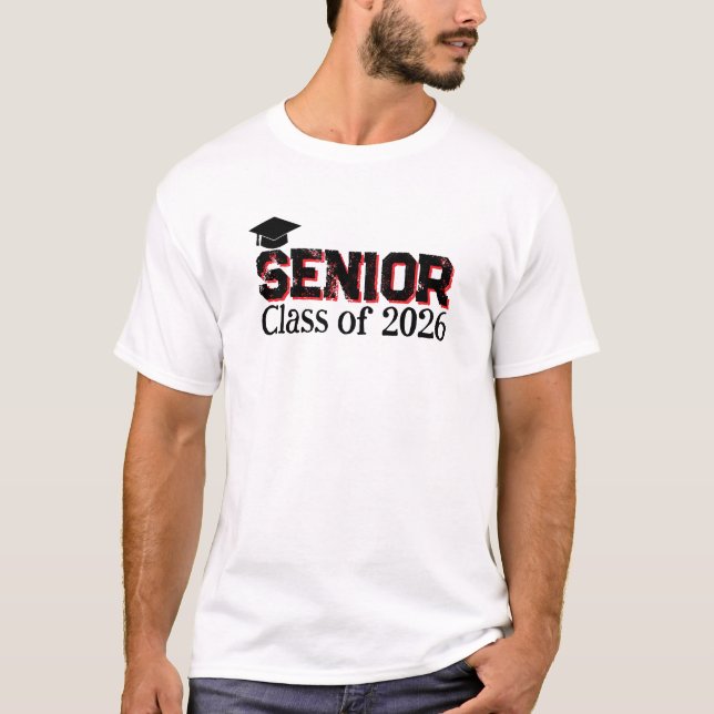 Abiturklasse 2026 T-Shirt (Vorderseite)