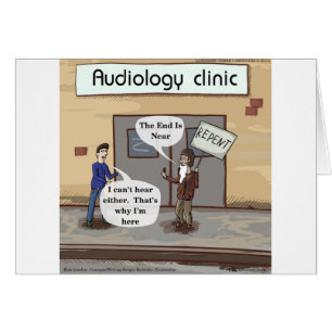 Abkehr für das Audiologe Office Funny