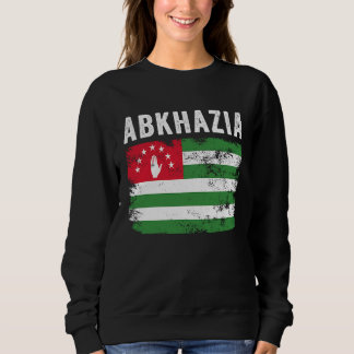 Abkhazia Flag Distressed Men Women Kids Abkhaz F Sweatshirt
