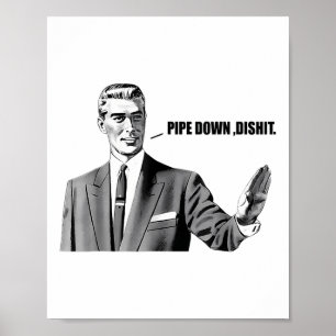 Abklatsche Poster