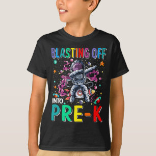 Abklingen in eine Rakete vor dem K-Raum T-Shirt