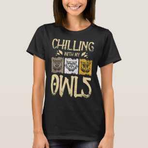 Abkühlen mit meinen Eulen T-Shirt