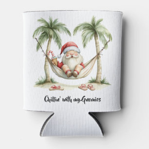 Abkühlen mit meinen Gnomen Santa Gnomie Hammock Dosenkühler