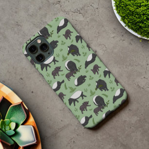 Abkühlen mit Tapirs Wildlife Pattern in Grün Case-Mate iPhone 14 Pro Max Hülle
