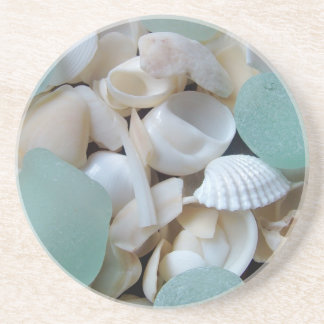 Abkühlendes Glas Sandstein Untersetzer