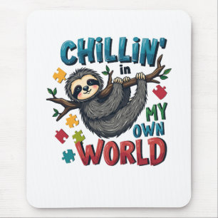 Abkühlung in meiner Welt Mousepad
