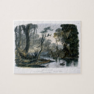 Abkürzungs-Fluss, Niederlassung des Wabash,