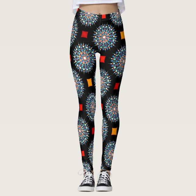 ABL - 0257 - Mandala - Leggings (Vorderseite)