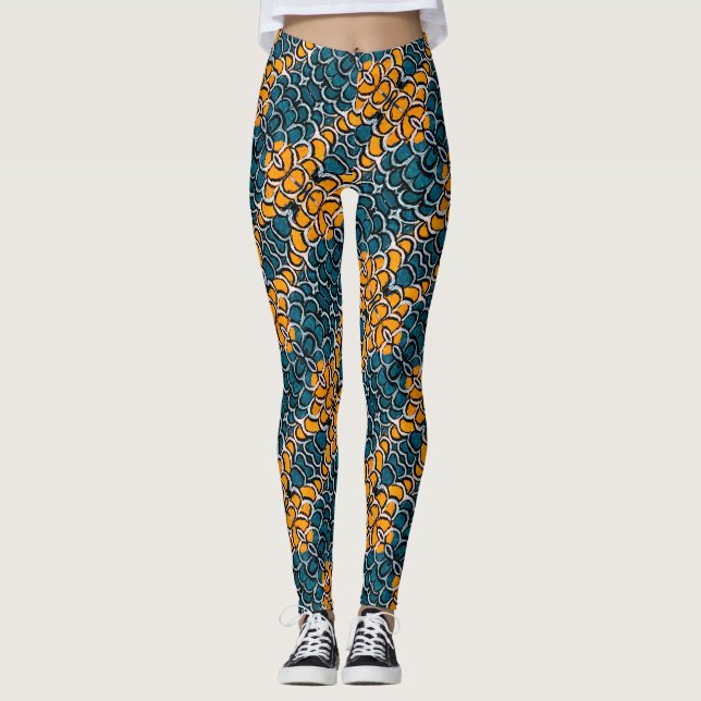 ABL - 0296 - Scales kombinieren - Leggings (Vorderseite)