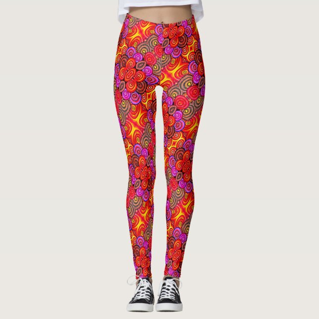 ABL - 132 - Incendie - Leggings (Devant)