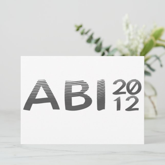 ABl. Einladung (Stehend Vorderseite)