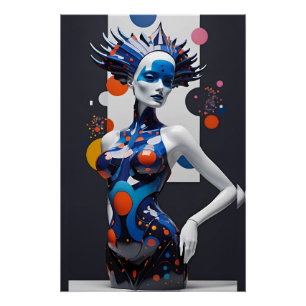 Ablauf des nie endenden Prozesses - Ken Gage Art Poster
