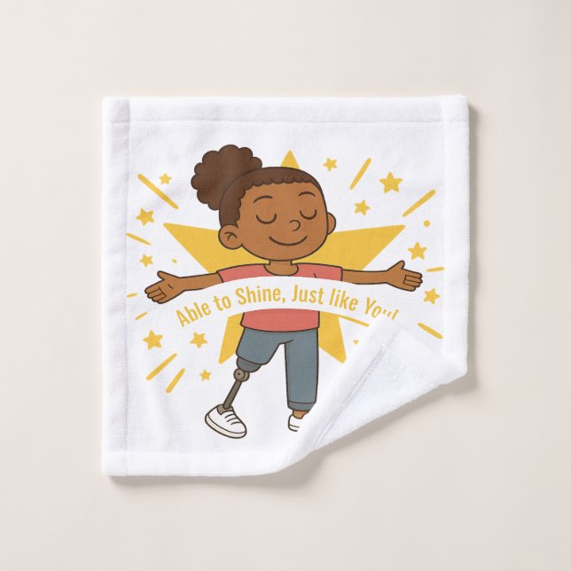 Able à briller, comme vous ensemble de serviettes (Gant de toilette)